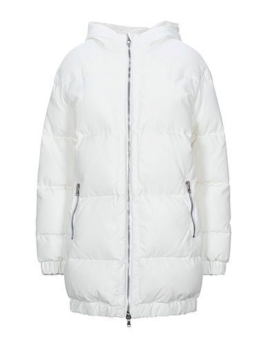 BOUTIQUE MOSCHINO Shell jacket White 100% Polyamide