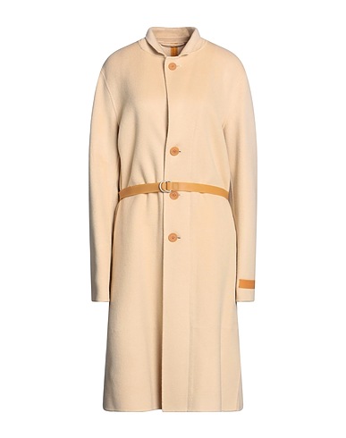 HELMUT LANG Coat Beige 90% Wool, 10% Cashmere