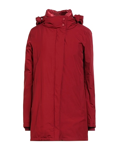 HERNO Coat LAMINAR Burgundy 100% Polyester, PTFE - Polytetrafluoroethylene