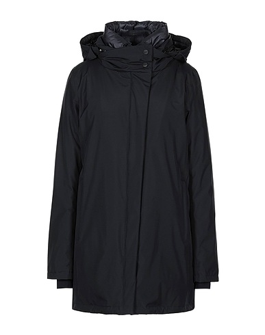 HERNO Coat LAMINAR Black 100% Polyester, PTFE - Polytetrafluoroethylene