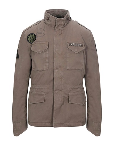 MASON'S Jacket Khaki 98% Cotton, 2% Elastane