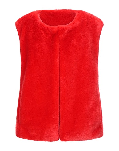 JIJIL Teddy Coat Red 87% Modacrylic, 13% Polyester