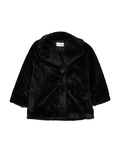 VICOLO Teddy Coat Black 100% Polyester