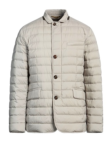 MOORER Piumino Grigio 95% Poliammide, 5% Poliuretano