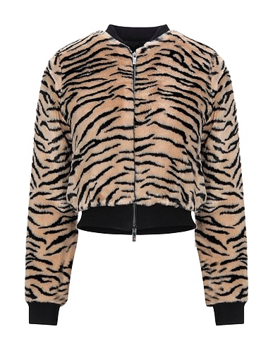 HANITA Bomber Beige 86% Acrylic, 14% Polyester, Elastane