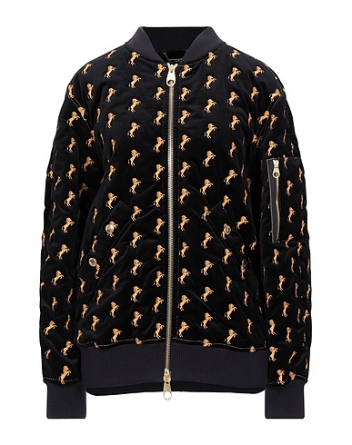 CHLOÉ Bomber Black 98% Cotton, 2% Elastane