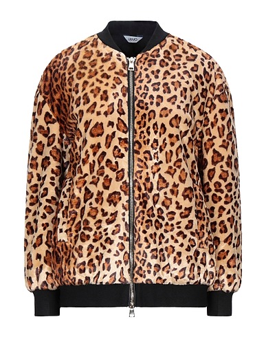 LIU •JO Kunstpelz Kamel 75% Modacryl, 25% Polyester, Viskose, Elastan, Poliurethan-Harz