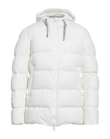 HERNO Shell jacket White 100% Polyamide