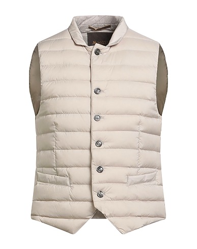 MOORER Gilet Beige 95% Polyamide, 5% Polyurethane