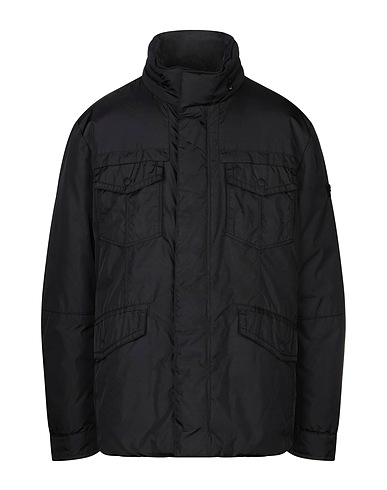 PEUTEREY Shell  jacket Black 100% Polyamide, Elastane