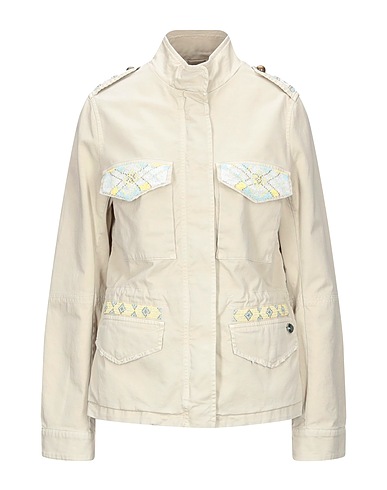 MESSAGERIE Jacke Beige 97% Baumwolle, 3% Lycra®