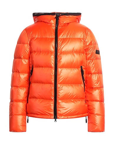 PEUTEREY Shell jacket Orange 100% Polyamide