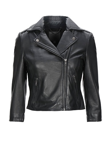 MUUBAA Biker jacket Black 100% Sheepskin