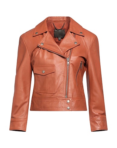 MUUBAA Bikerjacke Lederfarben 100% Schafleder
