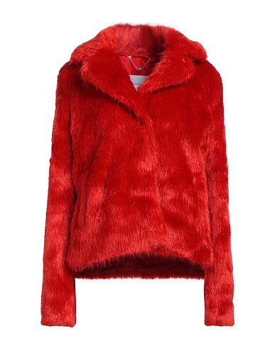 RINO & PELLE Teddy Coat Rosso pomodoro 80% Acrilico, 20% Poliestere