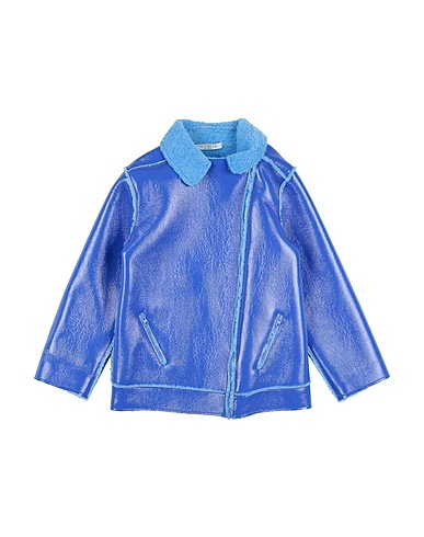 VIVETTA Coat Blue 87% Polyester, 8% Polyurethane, 5% Other Fibres