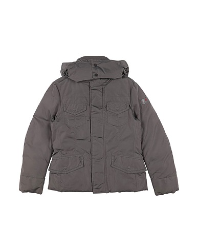 PEUTEREY Shell jacket Grey 100% Polyamide