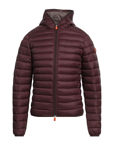 SAVE THE DUCK Shell jacket D3065M
 Chocolate brown 100% Nylon