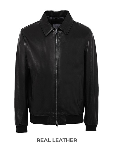 ZOOM 8 by YOOX - Leather jacket