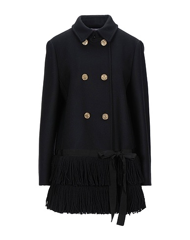 REDValentino Coat Black 73% Wool, 22% Polyamide, 5% Cashmere, Virgin Wool, Acrylic