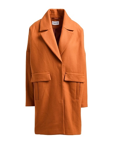 EDITED Coat Brown 75% Wool, 25% Polyamide