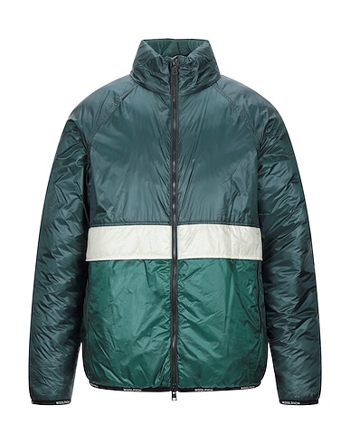 WOOLRICH Shell  jacket Dark green 100% Polyamide