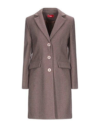 ALTEA Coat Chocolate brown 100% Polyester