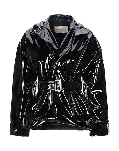 ALEXANDRE VAUTHIER Full-length jacket Black 100% Lambskin