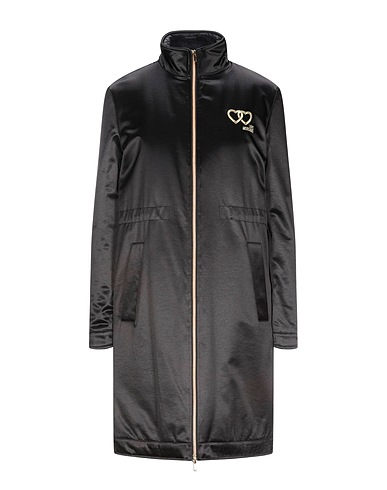 LOVE MOSCHINO Coat Black 70% Viscose, 30% Polyester