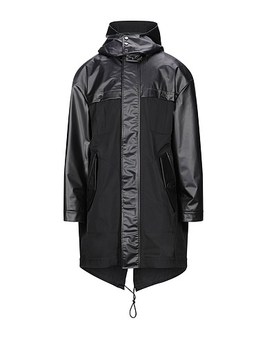 DSQUARED2 Full-length jacket Black 100% Polyester, Polyurethane