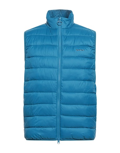 BARBOUR Gilet Pastel blue 100% Polyamide