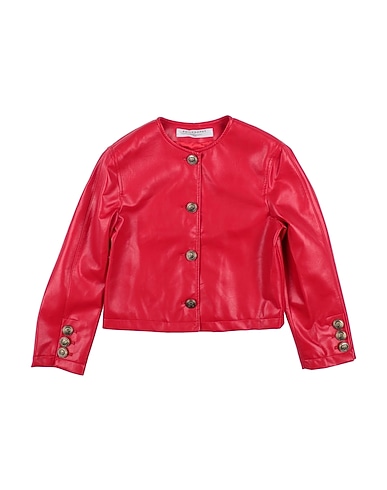 PHILOSOPHY di LORENZO SERAFINI Giubbotto ROSSO 45% Poliuretano, 33% Viscosa, 17% Poliestere, 5% Altre Fibre