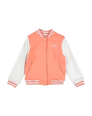 KENZO KIDS Jacket Salmon pink 100% Cotton