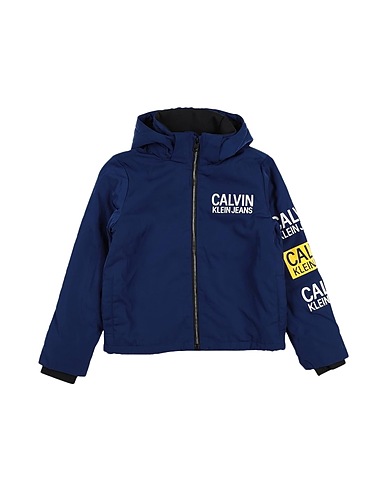 CALVIN KLEIN JEANS Jacket Blue 100% Recycled polyester