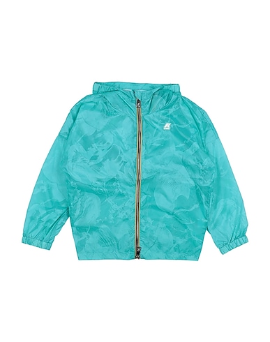 K-WAY Jacke TURCHESE 100% Nylon