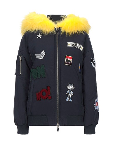 KENGSTAR Shell jacket Midnight blue 100% Polyester
