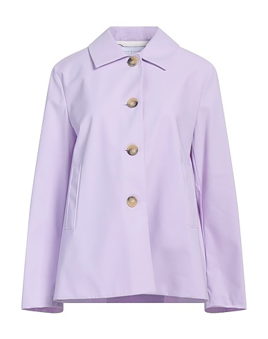 HARRIS WHARF LONDON Full-length jacket Lilac 100% Polyester