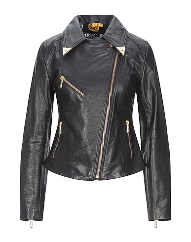 ZOOM VERSACE JEANS COUTURE - Blouson de motard