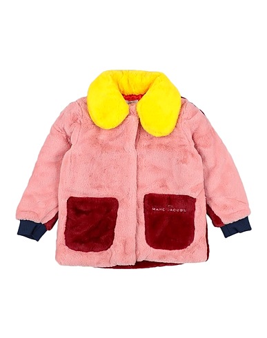 MARC JACOBS Teddy Coat Pink 100% Polyester