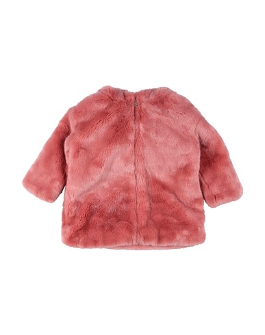 DOLCE&GABBANA Teddy Coat Rosa 95% Poliestere, 5% Pelle di agnello, Cachemire, Lana Vergine, Elastan
