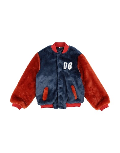DOLCE&GABBANA Teddy Coat Midnight blue 33% Modacrylic, 32% Acrylic, 20% Cotton, 15% Polyester, Wool