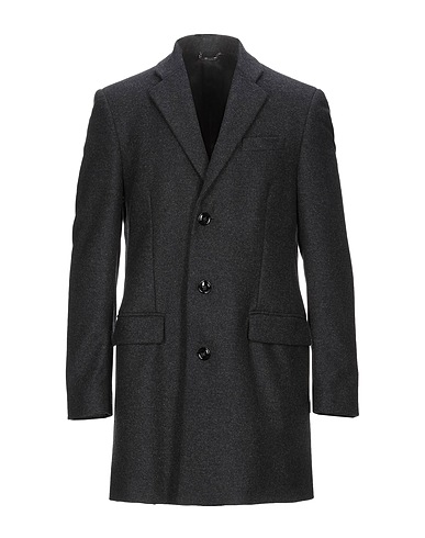 DOLCE&GABBANA Coat Charcoal 80% Virgin Wool, 20% Nylon