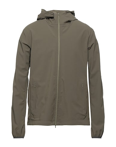 HERNO Jacket Military green 84% Polyamide, 16% Elastane