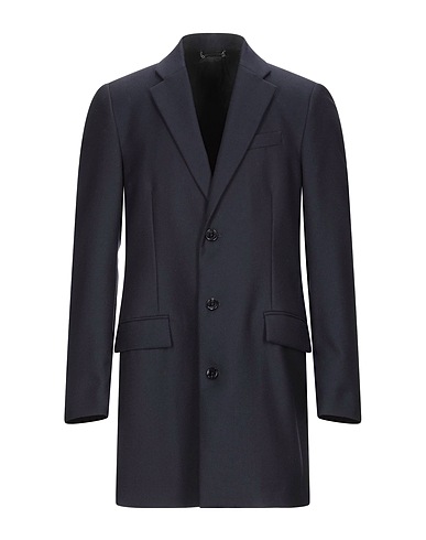 DOLCE&GABBANA Coat Midnight blue 100% Virgin Wool