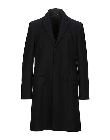 DOLCE&GABBANA Coat Black 80% Virgin Wool, 20% Polyamide
