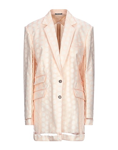 MAISON MARGIELA Full-length jacket Light pink 100% Polyamide, Cotton