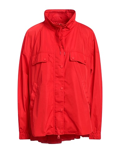 TWINSET Full-length jacket Red 100% Polyester