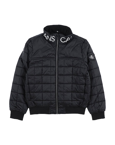 CALVIN KLEIN JEANS Shell jacket Black 100% Polyamide