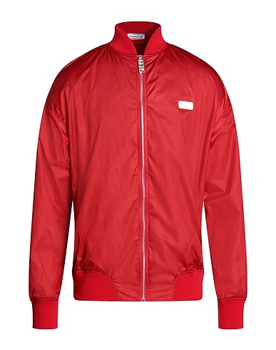 GCDS Bomberjacke Rot 100% Polyester, Polyamid, Elastan