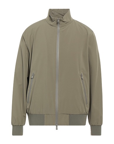 PEOPLE OF SHIBUYA Bomber Sage green 91% Polyester, 9% Elastane